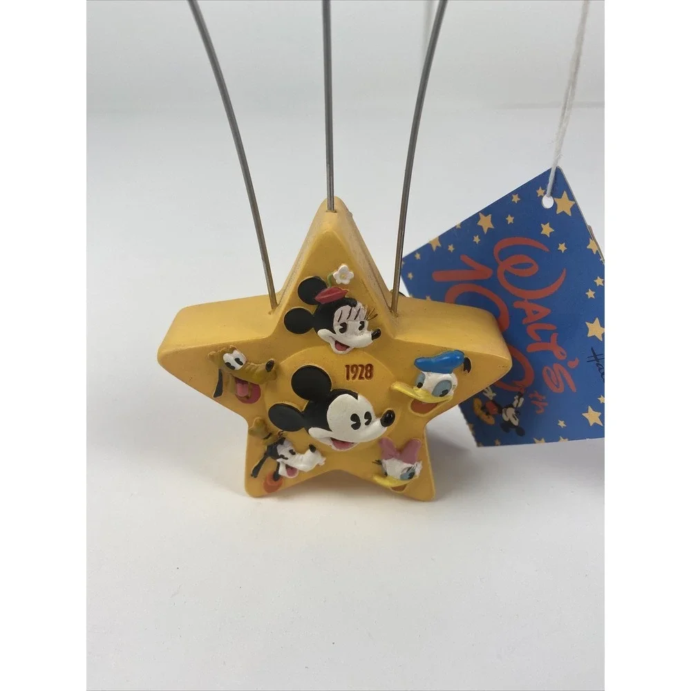 New Hallmark Disney Picture Holder Mickey Mouse Frame Photo Walt's 100th